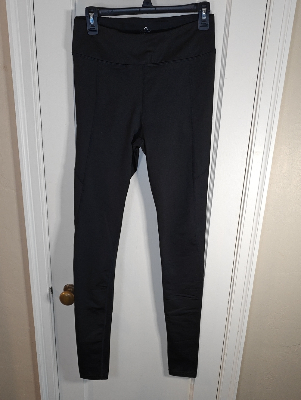 Black High-Waist Leggings - Women's Activewear